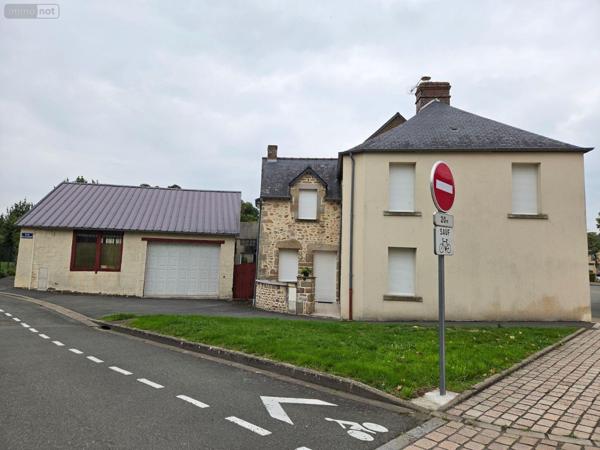 Maison de ville à vendre à Villaines-la-Juhel en Mayenne (53700), ref : 1376