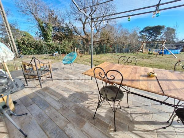 Maison à vendre 8 pièces SALINDRES (30) un appartement indépendant au rdc