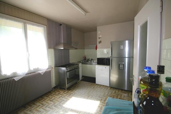 Maison sur grand terrain