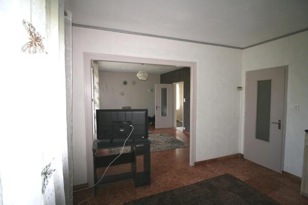 Maison sur grand terrain