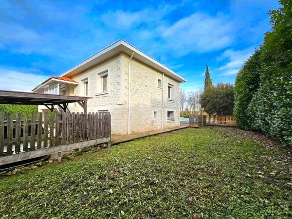 LAROQUE TIMBAUT, MAISON 6 Pièces -132 m² - DEPENDANCE- PISCINE- GARAGE - JARDIN
