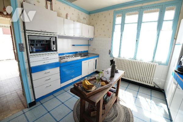 Maison stylée des années 50, 3 chambres avec jardin