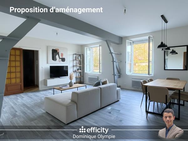 Appartement 2 pièces - 65 m²