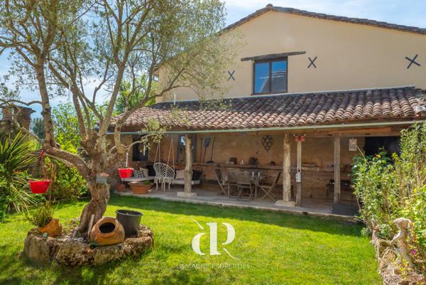 Garganvillar (82100) Maison de Maître avec Cour et Gîte au Coeur de la Lomagne