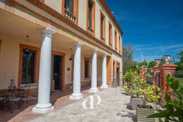 Garganvillar (82100) Maison de Maître avec Cour et Gîte au Coeur de la Lomagne