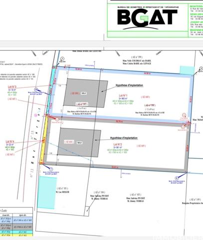Terrain à vendre 960 m² Vinneuf