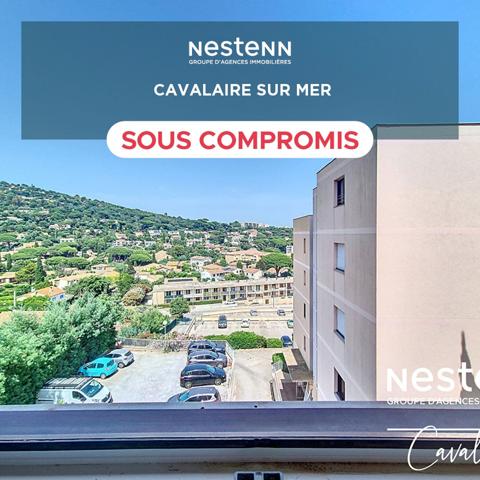 Vente studio à Cavalaire au troisième étage avec ascenseur