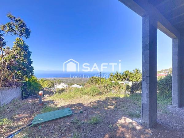 Terrain viabilisé de 323 m² – Idéal projet médical – Les Avirons (Ravine Sèche)