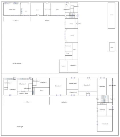 Demeure de prestige Saint Hilaire Des Loges 15 pièce(s) 351.33 m2