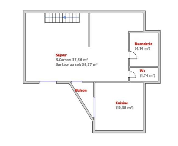 Appartement 4 pièces - 109 m² Exclusivité efficity