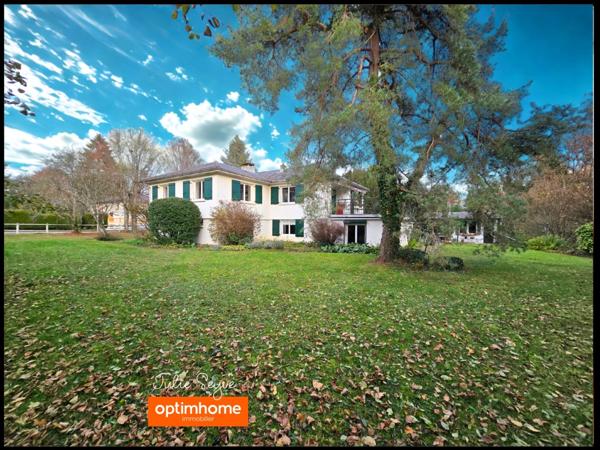 Maison individuelle de 170m² avec 6 chambres, un bureau et un sous-sol complet avec garage sur parcelle de 2006 m²