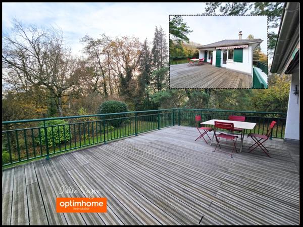 Maison individuelle de 170m² avec 6 chambres, un bureau et un sous-sol complet avec garage sur parcelle de 2006 m²