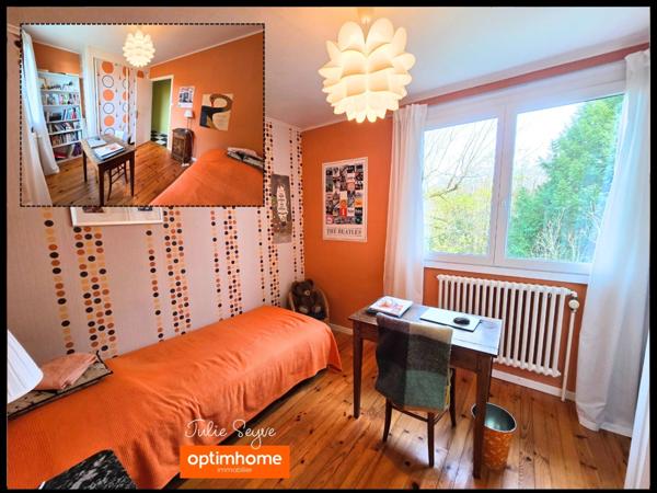 Maison individuelle de 170m² avec 6 chambres, un bureau et un sous-sol complet avec garage sur parcelle de 2006 m²