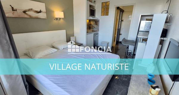 À vendre Studio 16.7 m² - Le Cap D'agde 34300