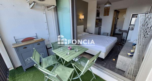 À vendre Studio 16.7 m² - Le Cap D'agde 34300