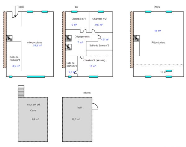 Maison à vendre 5 pièces 164 m² Le Péage-de-Roussillon