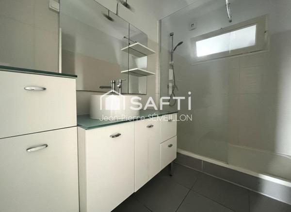 Appartement T3 62 m², climatisation, coeur de ville