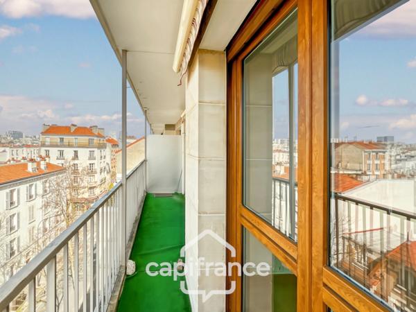 VINCENNES, Boulevard de la Libération, 5 pièces de 102 m² avec balcon, stationnement et cave