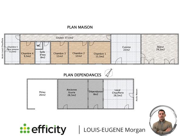 Maison 7 pièces - 138 m² Exclusivité efficity