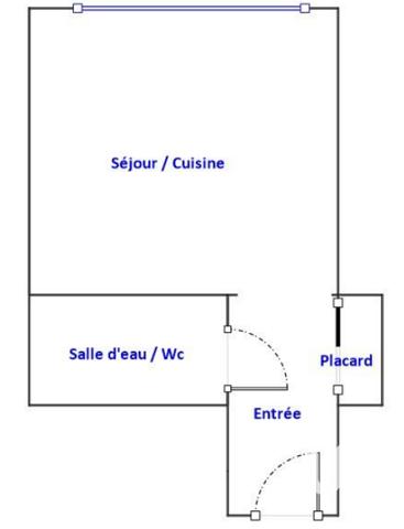 Appartement à vendre 1 pièce 19 m² Puteaux