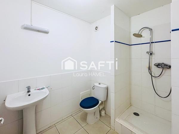 Appartement T3 traversant avec son jardin, vue mer.