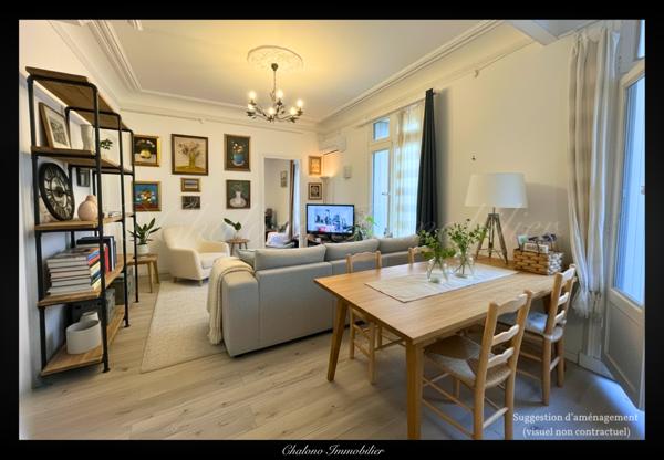 Béziers (34500) DEPT 34 - BÉZIERS CENTRE. APPARTEMENT 3 PIÈCES DE 100 M² - CHARME HAUSSMANNIEN