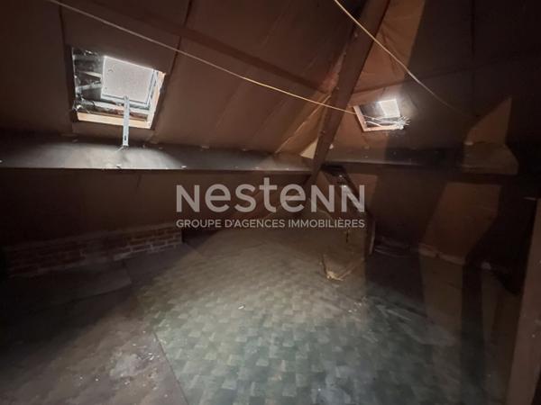 Maison à vendre à TERGNIER (02700) QUESSY - 2 CHAMBRES - 77 M² - TERRAIN 500 m² - GARAGE