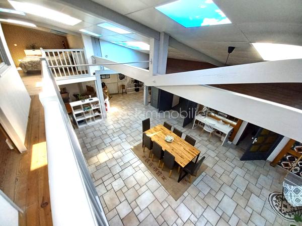 Découvrez au centre ville de Lourdes, ce magnifique Loft rénové de 203 m² environ.

 Il est vendu entièrement meublé, équipé, prêt à être utilisé. Construit dans les années 70, ce vaste espace entièrement rénové est idéal par son emplacement ainsi que par son aménagement.

Ce bien exceptionnel, présente des espaces de vie généreux et lumineux qui vous enchanteront. Parfaitement conservé, il promet un confort optimal grâce à sa rénovation de qualité.

Idéal pour ceux qui recherchent un environnement atypique, proche de toutes commodités.

En plus de l'appartement, un commerce de 49 m2 environ, avec entrée indépendante, une grande vitrine, une zone stockage et un sanitaire peut accueillir différents projets.

 Cet espace peut aussi devenir une extension du loft (garage, salon, atelier, salle de jeux,...). 

N'attendez pas contactez moi et je vous présente peut-être votre futur investissement....