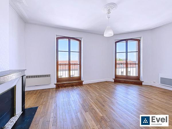 T3 en dernier étage avec balcons à NANCY + Cave et mansarde