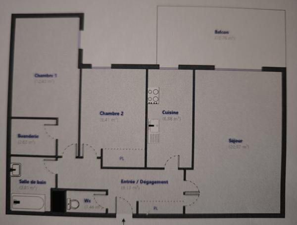 FREJUS PLAGE T3 TERRASSE DOUBLE GARAGE PISCINE