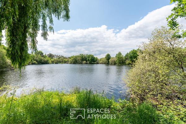 Vaste contemporaine familiale avec piscine