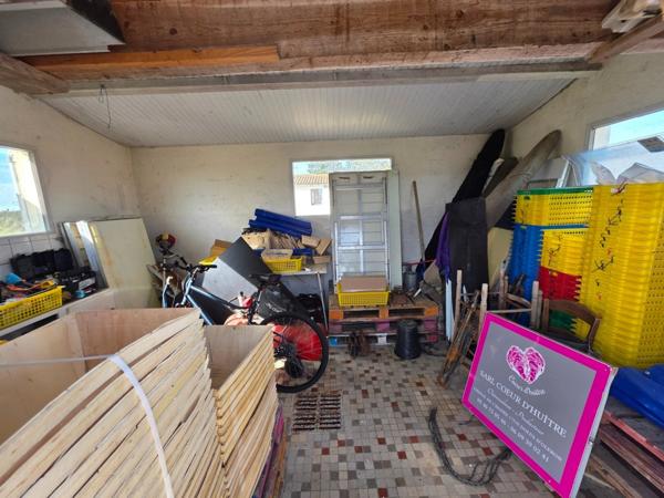 DOLUS D'OLÉRON (17), A Vendre société avec fonds ostréicole d'affinage purification, négoce d'huître, expédition & détail