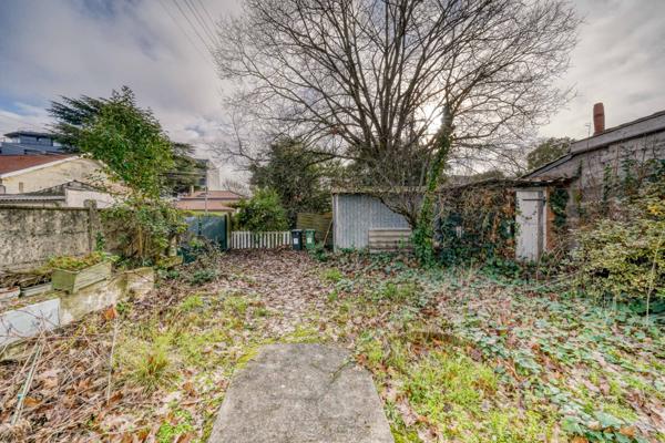 Talence (33400) Maison 2 pièces de 45m2 habitables avec cave sur parcelle de 177m2