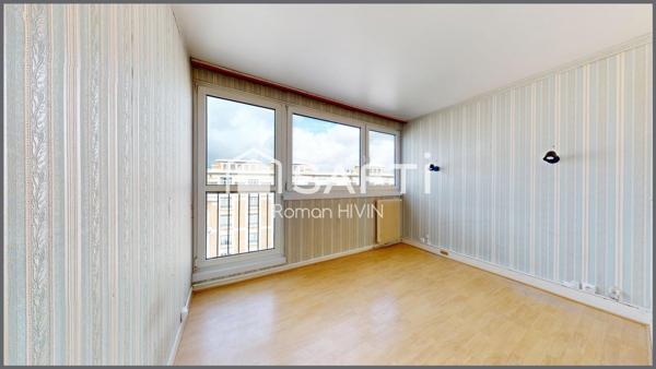 Appartement T4 lumineux avec balcon, garage, cave