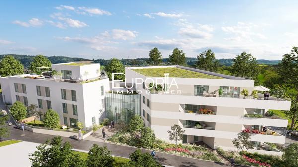 Sathonay-Camp – Appartement 2 pièces avec jardin – 49 m²