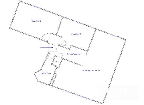 NANTES – MONSELET | Appartement 3 pièces (68 m² | 2ch)