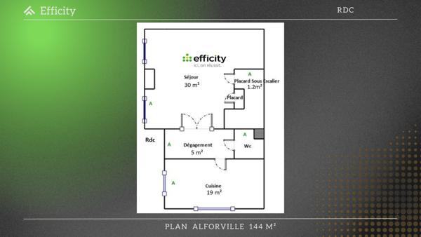 Maison 7 pièces - 205 m² Exclusivité efficity