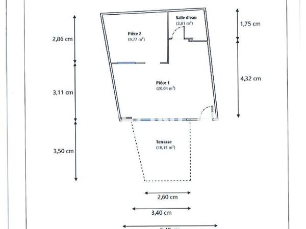Location Local commercial 2 pièces 32.6 m² - 1976 ROUTE DE GRENOBLE Castagnier 06670