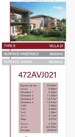 Maison 5 pièces - 97 m²