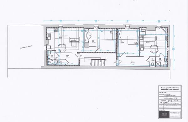 Studio 25m2 T1 centre-bourg