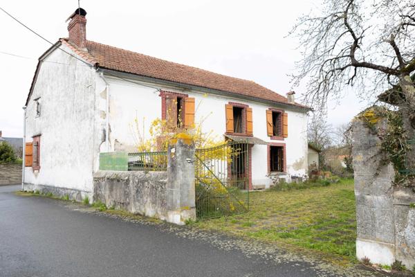 Maison 90m² à rénover, terrain 1200m², comble aménageable, AURENSAN (65)