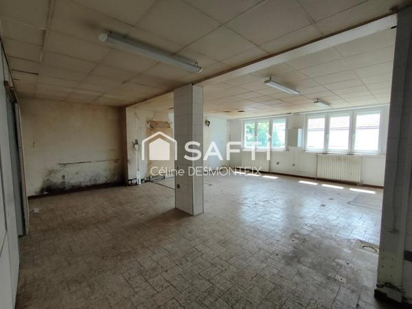 IMMEUBLE À FORT POTENTIEL AVEC PARTIE COMMERCIALE & LOGEMENT - Idéal investisseurs !