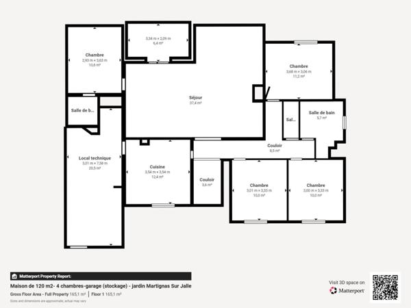 MAISON FAMILIALE / AU CALME / 5 PIÈCES/ MARTIGNAS-SUR-JALLE