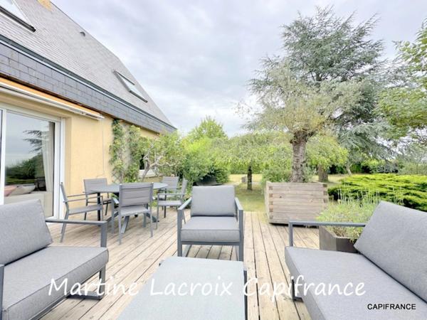 Dpt SARTHE (72), à vendre CHERRÉ-AU - PROPRIÉTÉ  P7 de 143 m² - Terrain de 3998 M²