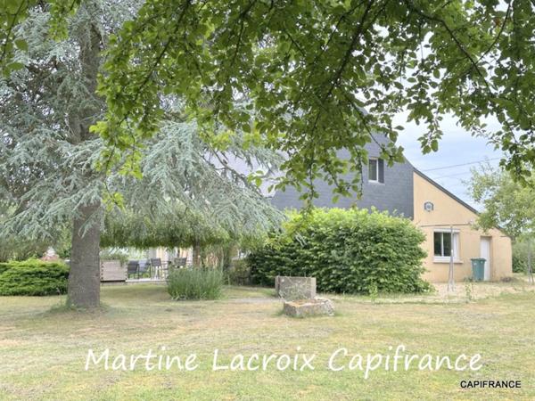 Dpt SARTHE (72), à vendre CHERRÉ-AU - PROPRIÉTÉ  P7 de 143 m² - Terrain de 3998 M²