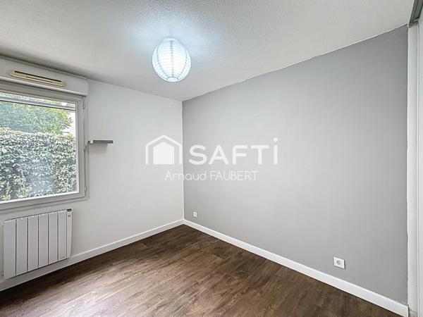 Appartement T3 60m2 avec terrasse et jardin