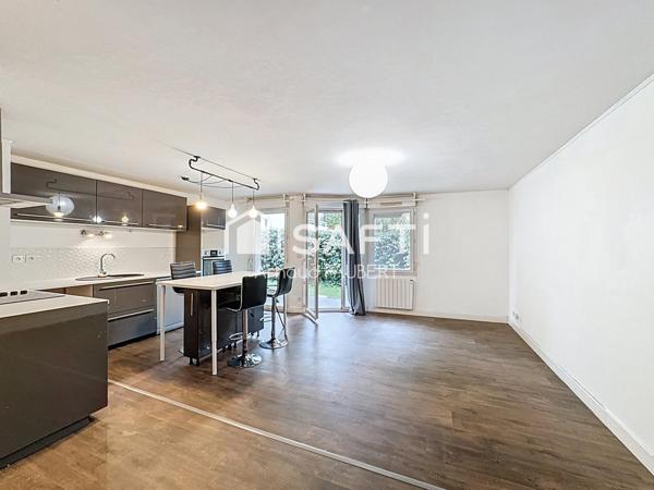 Appartement T3 60m2 avec terrasse et jardin