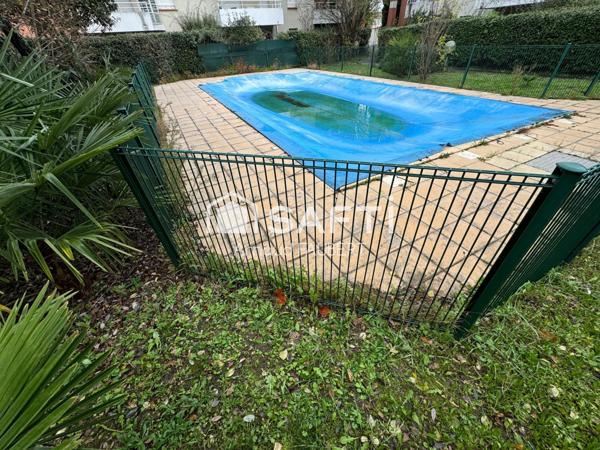 Appartement T3 60m2 avec terrasse et jardin