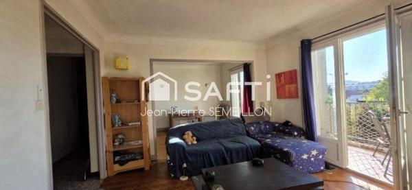 Appartement 78 m² 2 chambres, garage, grand balcon