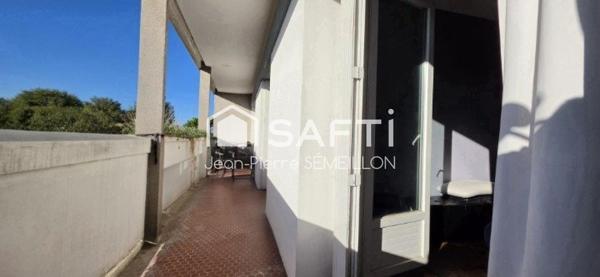 Appartement 78 m² 2 chambres, garage, grand balcon